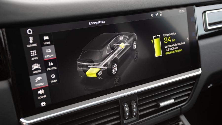 Детали интерьера Porsche Cayenne E-Hybrid (PO536) 2018 года  (WW) (фото 66 из 85)